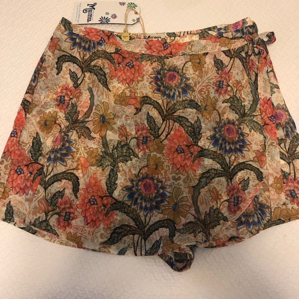 Show Me Your Mumu Floral Skort